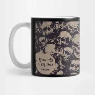 Morbid Fresh Air Is For Dead People Mug